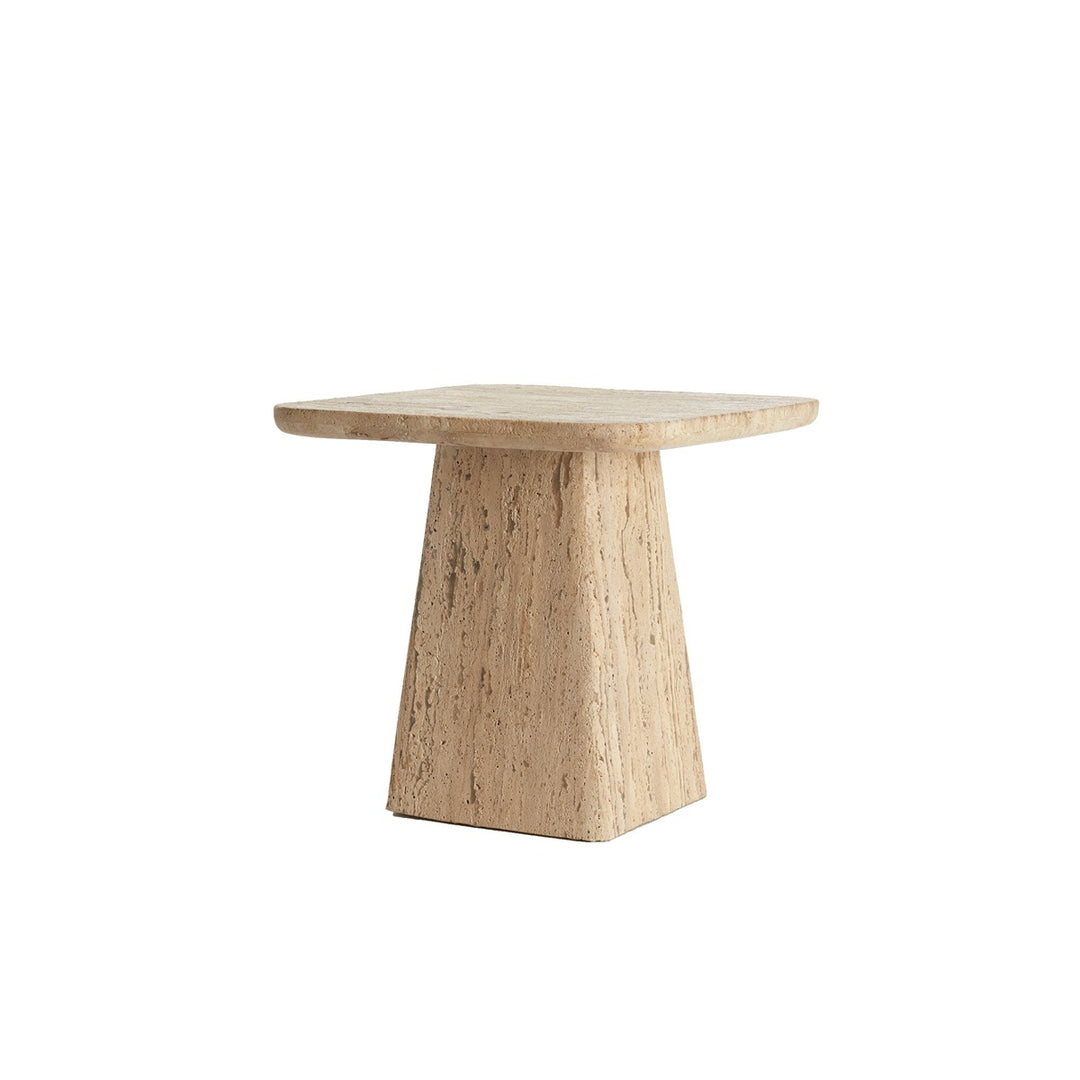 Kepami Travertine Side Table - Sand Light & Living 9
