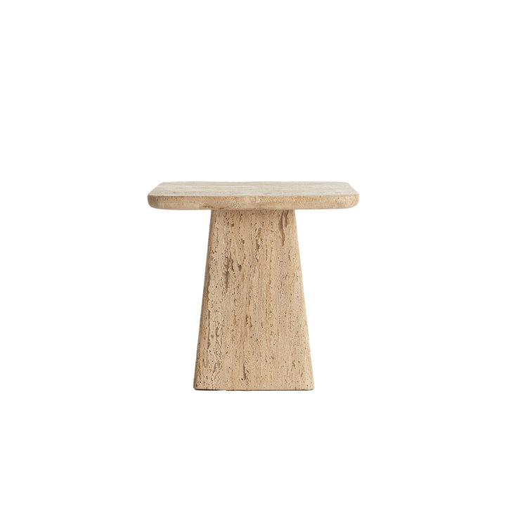 Kepami Travertine Side Table - Sand Light & Living 12