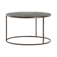 Light & Living Set of 2 Talca Dark Brown Coffee Tables