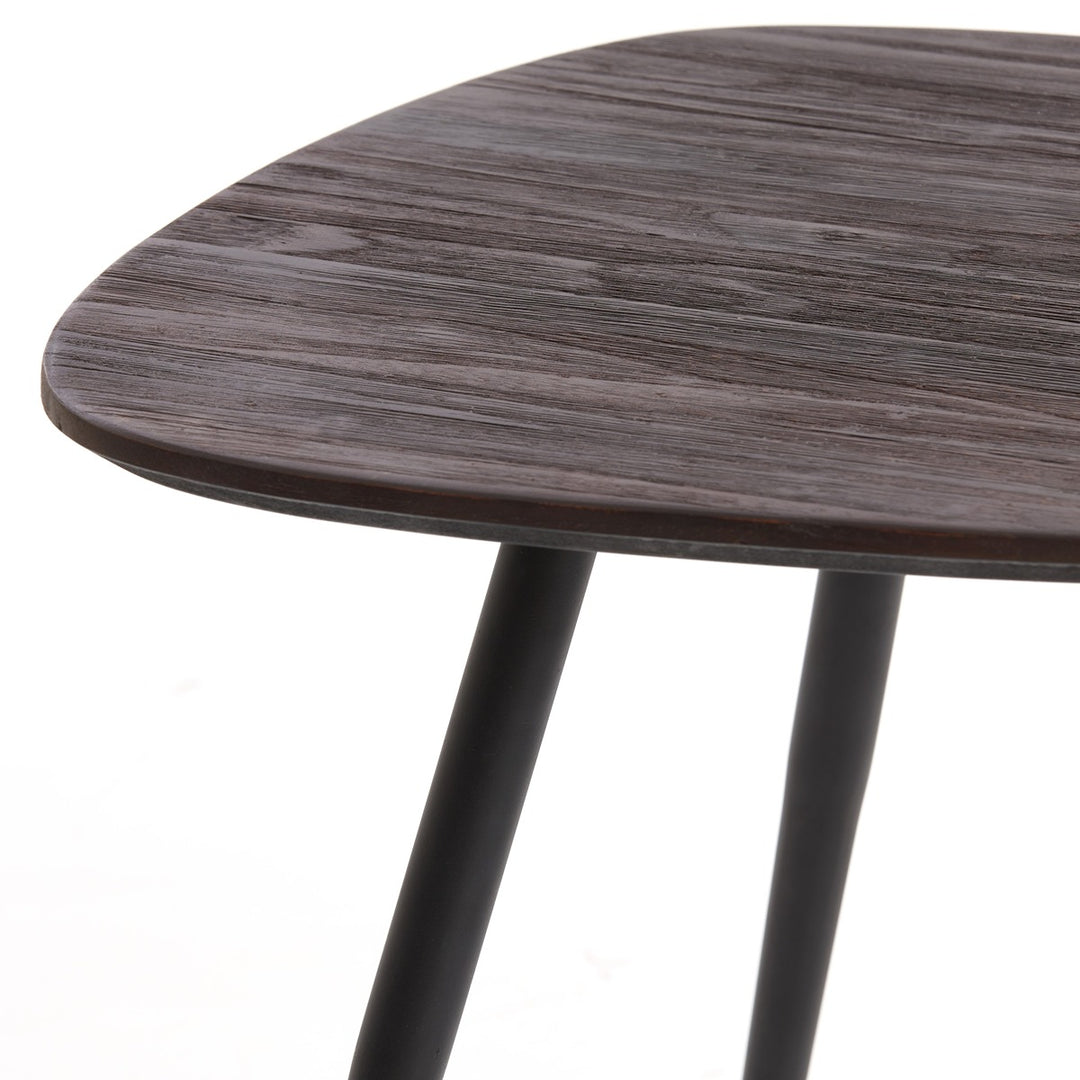 Viejo Set of 3 Wooden Nesting Coffee Tables - Brown Light & Living 8
