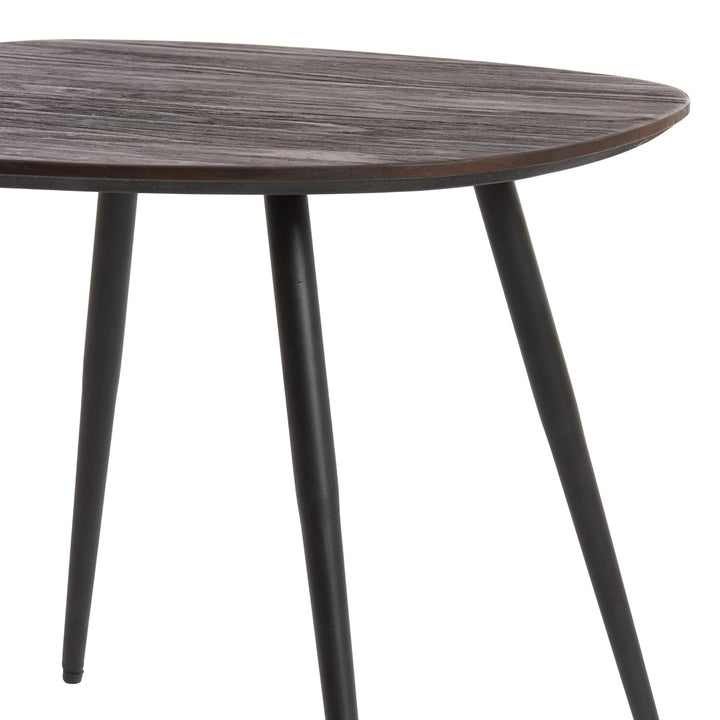 Viejo Set of 3 Wooden Nesting Coffee Tables - Brown Light & Living 9