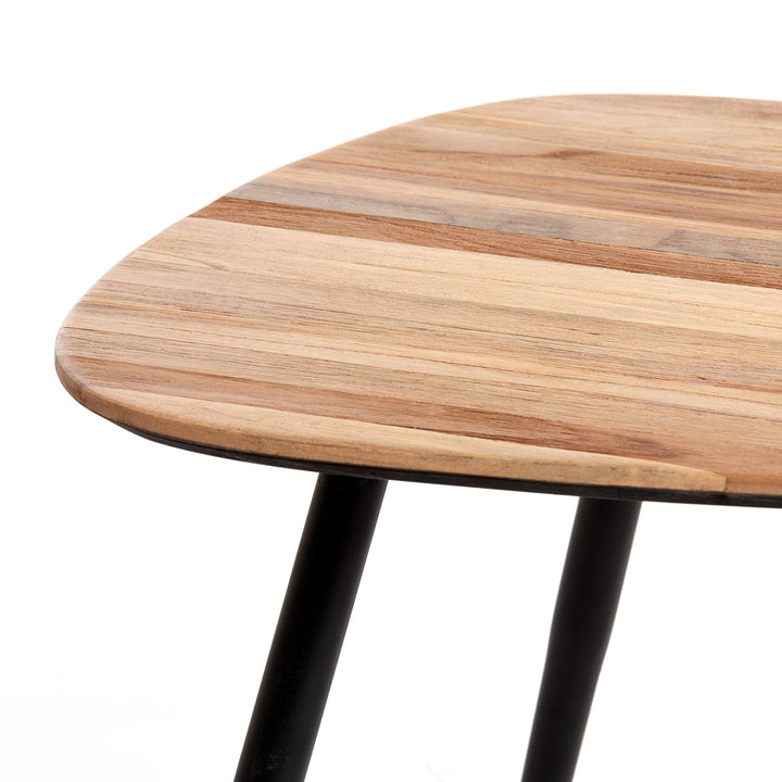 Viejo Set of 3 Wooden Nesting Coffee Tables - Natural Light & Living 7