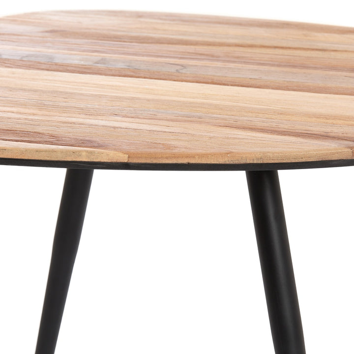 Viejo Set of 3 Wooden Nesting Coffee Tables - Natural Light & Living 9