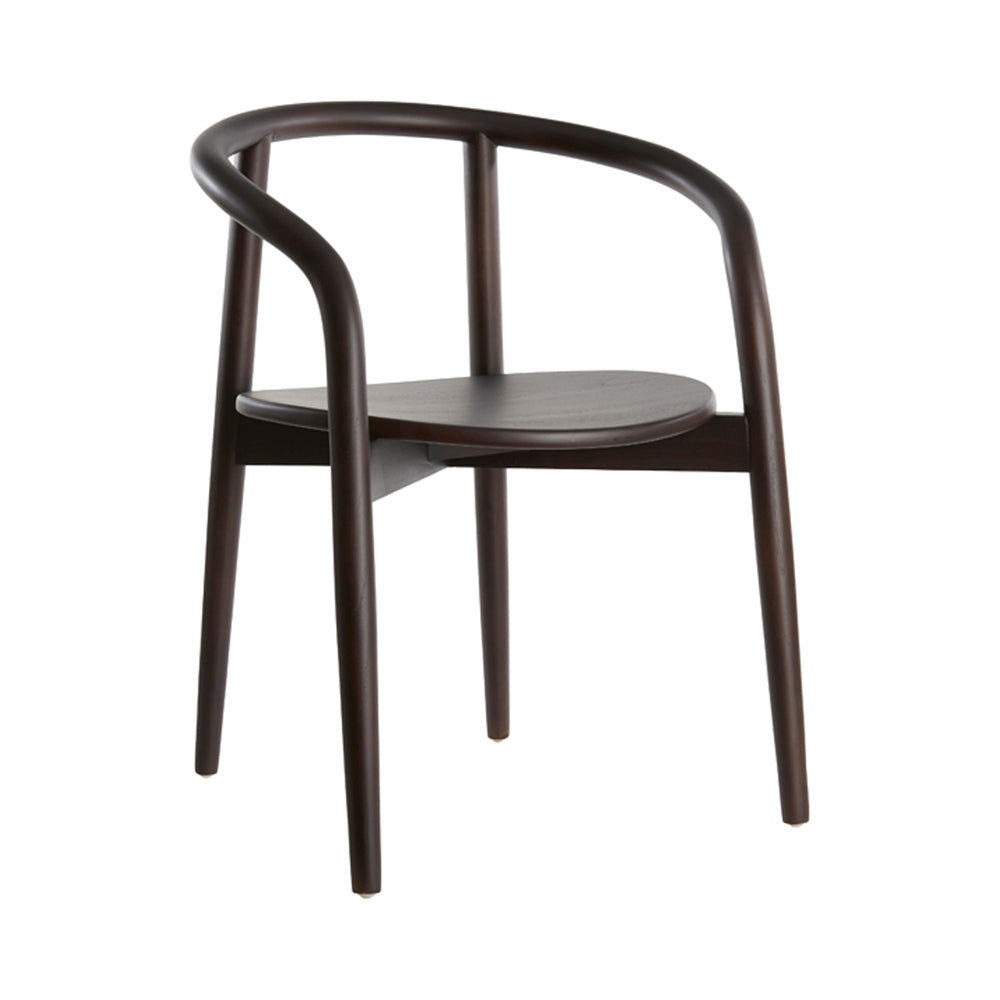 Light & Living Palca Black Wood Dining Chair