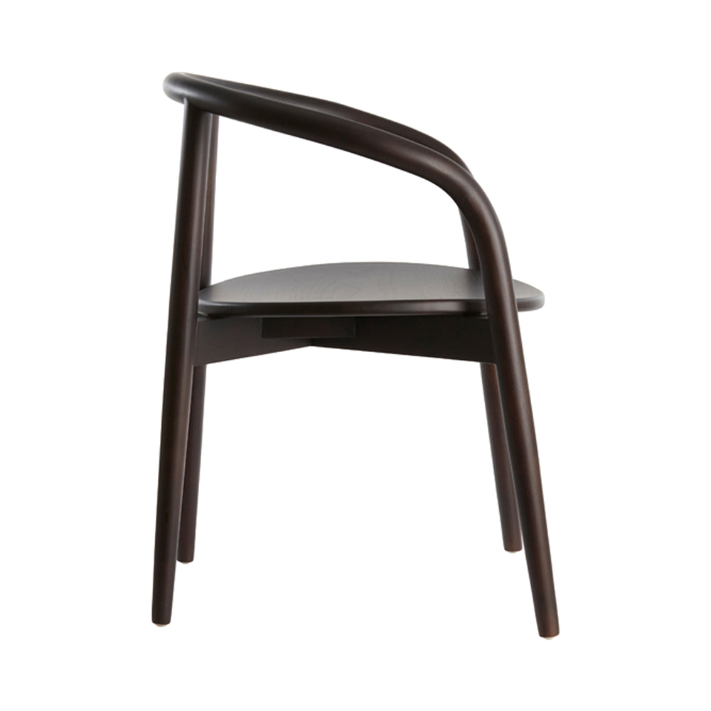 Light & Living Palca Black Wood Dining Chair