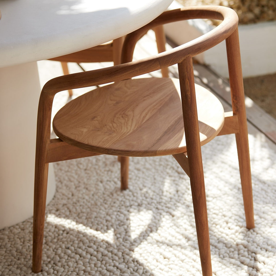 Palca Wooden Dining Chair - Natural Light & Living 4
