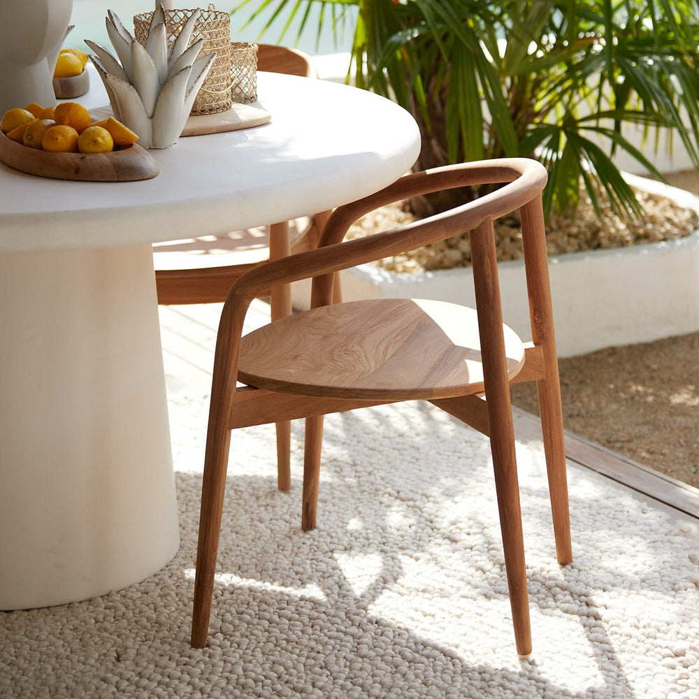 Palca Wooden Dining Chair - Natural Light & Living 2