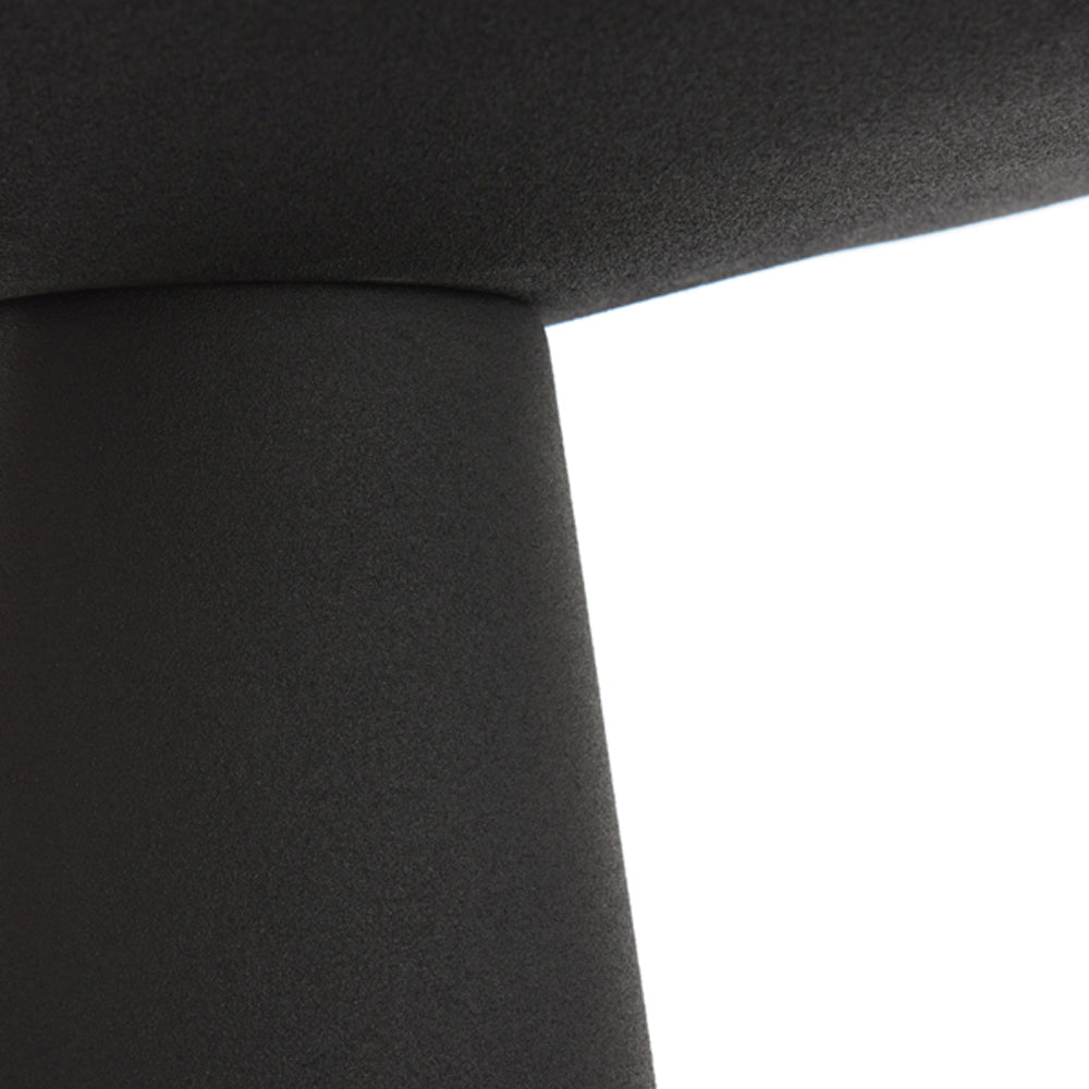 Light & Living Abala Matt Black Side Table