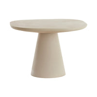 Light & Living Abala Matt Cream Side Table