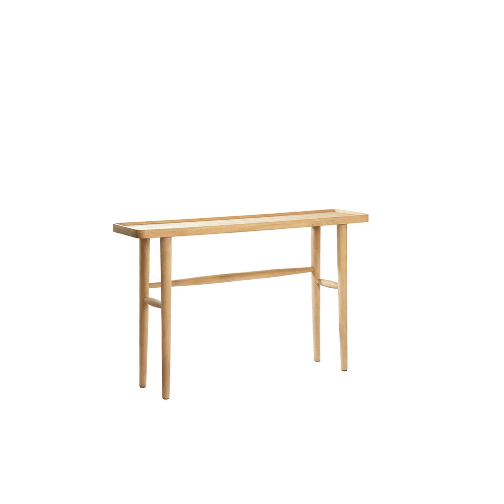 Qiano Mango Wood Console Table - Natural Light & Living 2