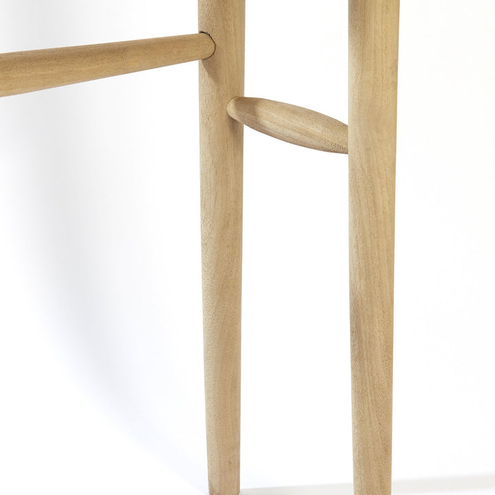Qiano Mango Wood Console Table - Natural Light & Living 4