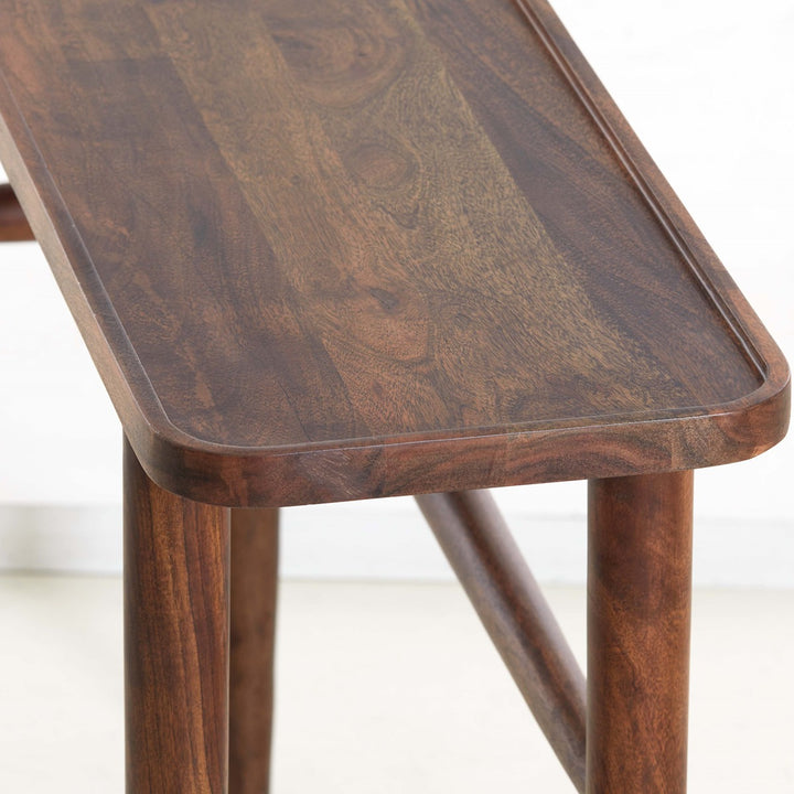 Qiano Acacia Wood Console Table - Brown Light & Living 4