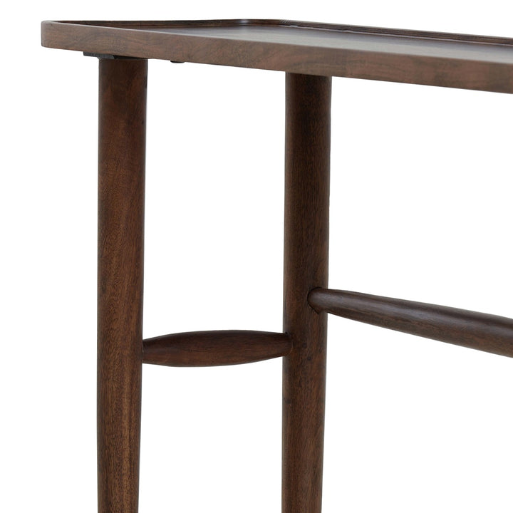 Qiano Acacia Wood Console Table - Brown Light & Living 6