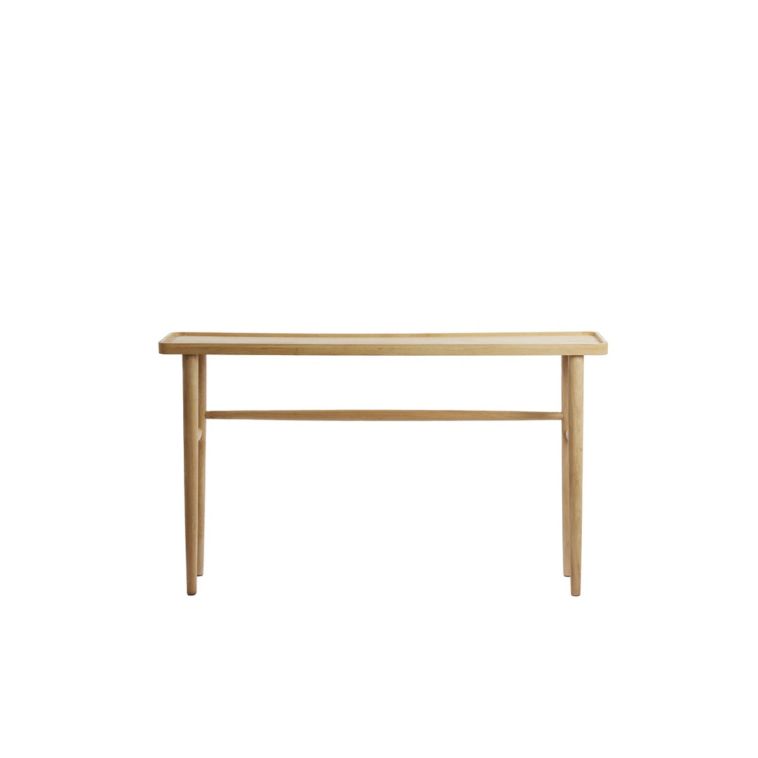 Qiano Mango Wood Console Table - Natural Light & Living 8