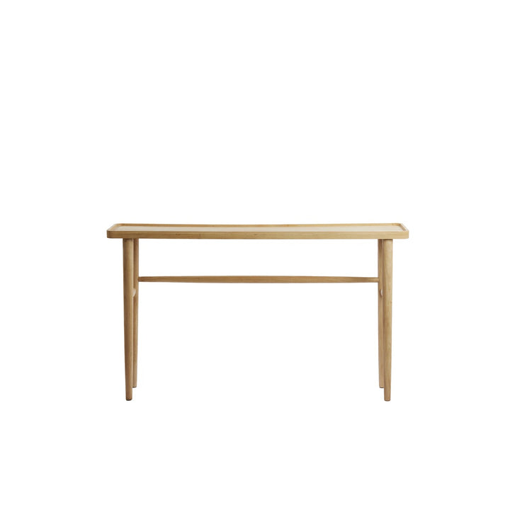 Qiano Mango Wood Console Table - Natural Light & Living 8
