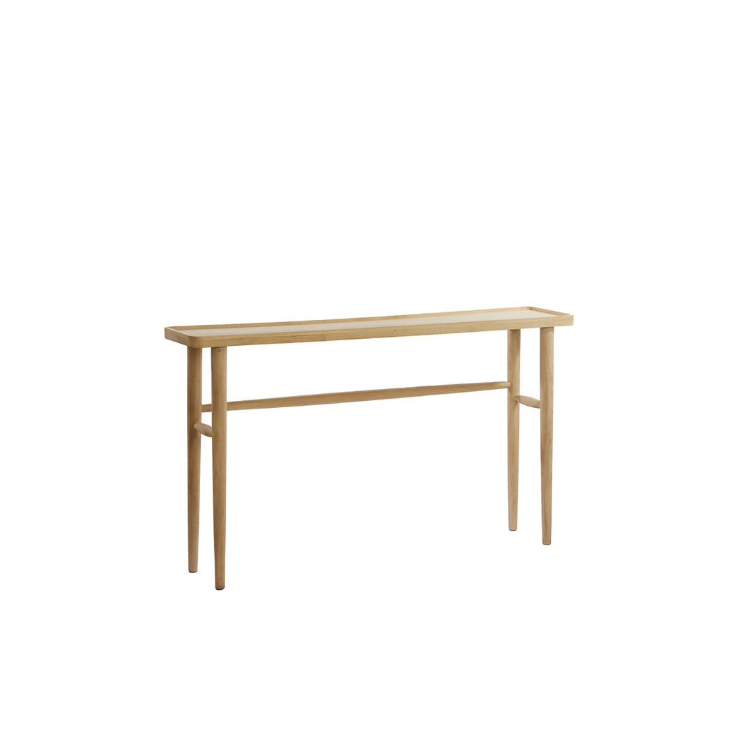 Qiano Mango Wood Console Table - Natural Light & Living 9