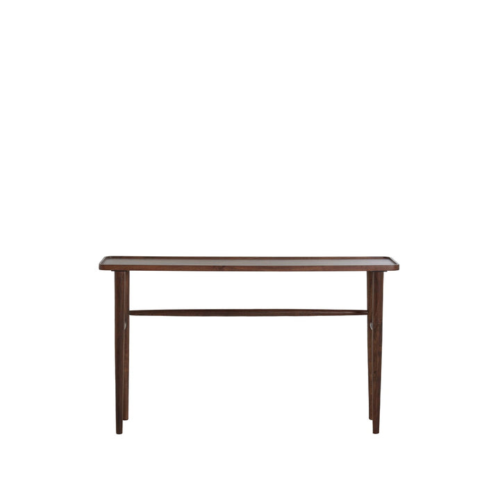 Qiano Acacia Wood Console Table - Brown Light & Living 10