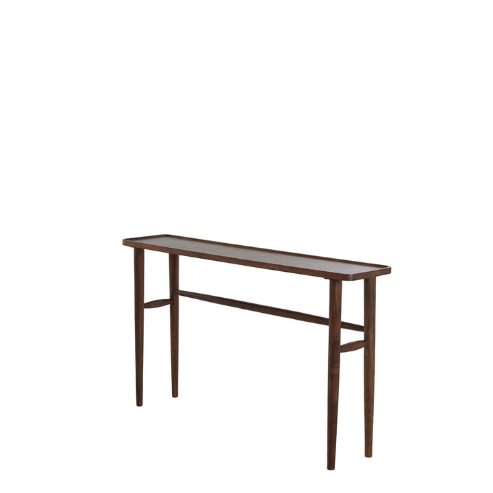 Qiano Acacia Wood Console Table - Brown Light & Living 13