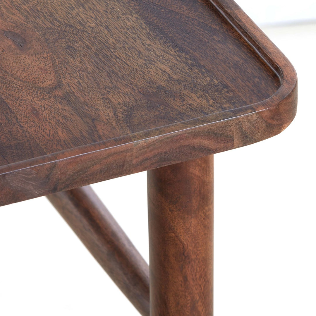 Qiano Acacia Wood Console Table - Brown Light & Living 16