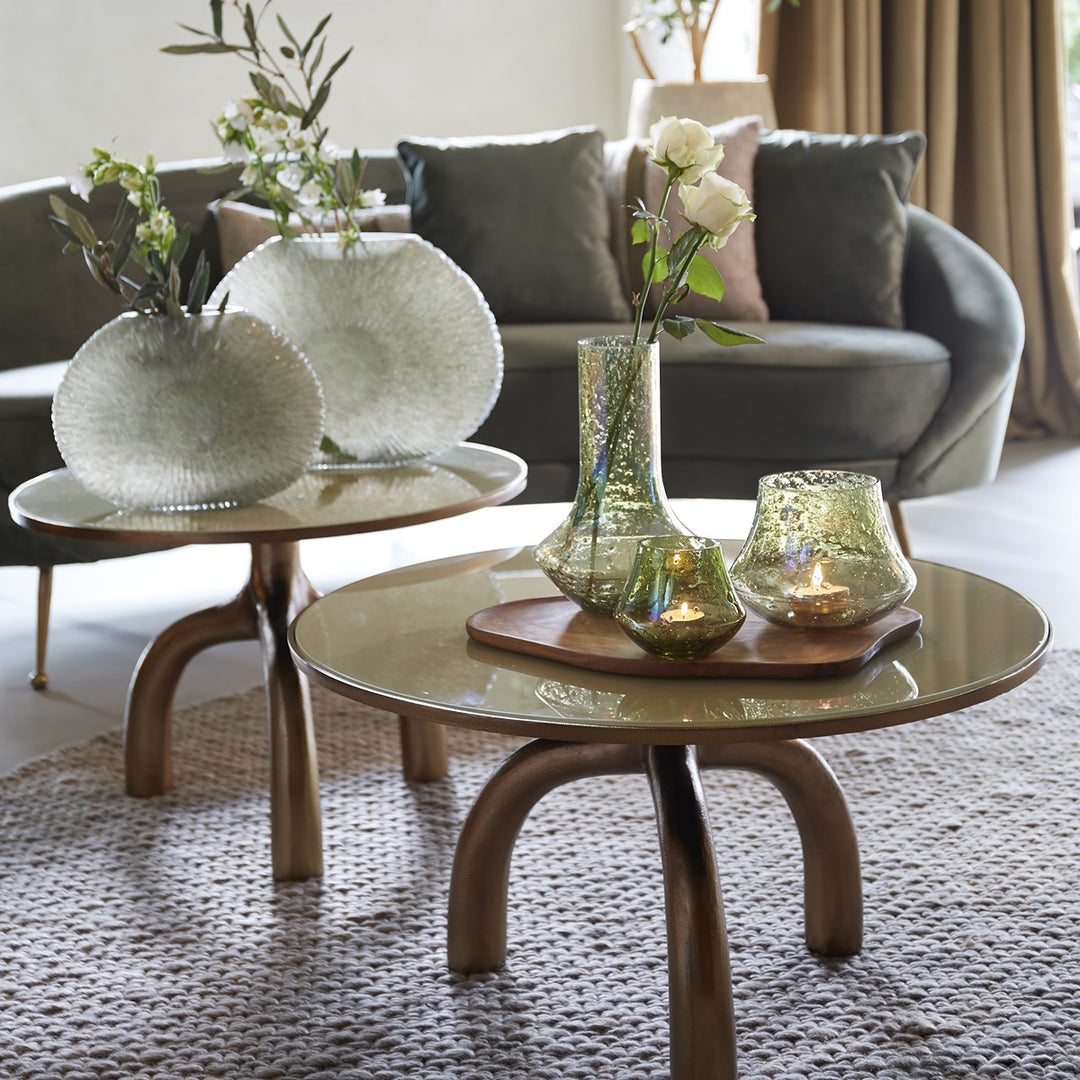 Mello Round Coffee Table - Bronze Light & Living 2