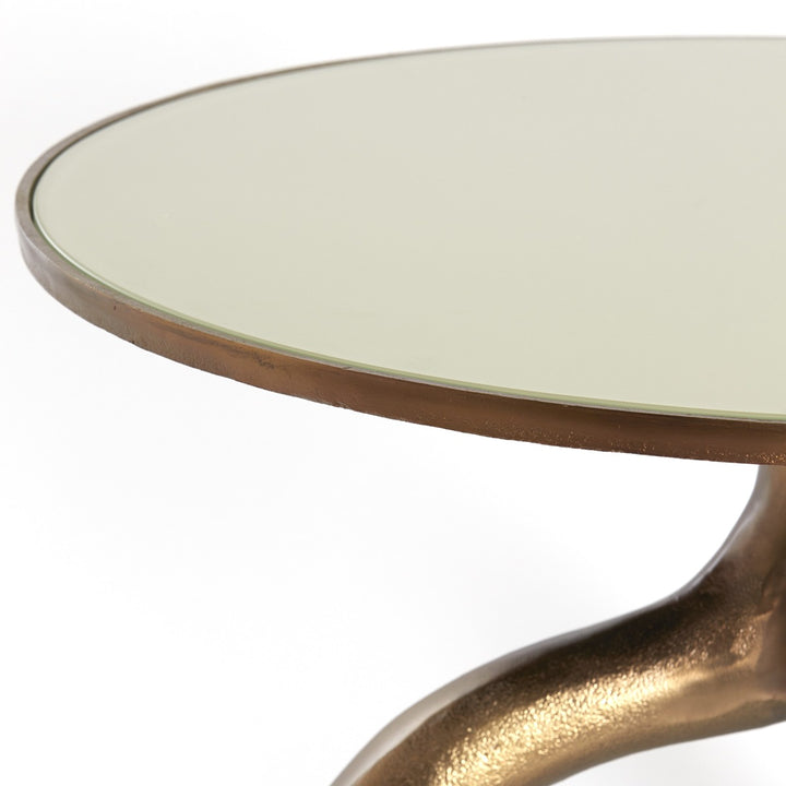 Mello Round Coffee Table - Bronze Light & Living 4
