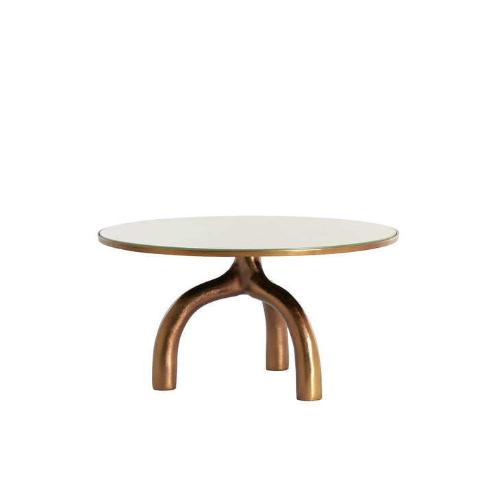 Mello Round Coffee Table - Bronze Light & Living 7