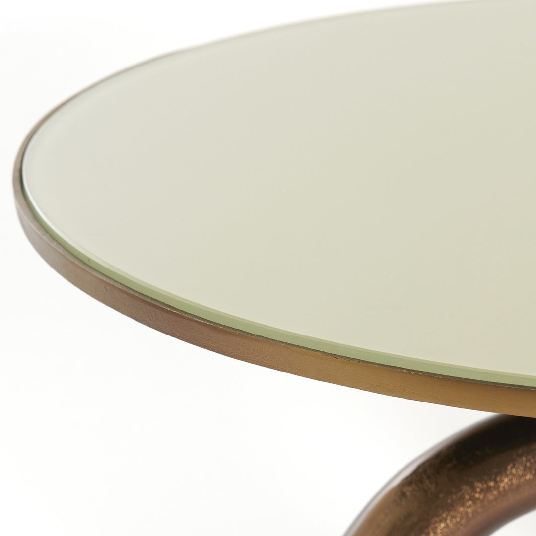 Mello Round Coffee Table - Bronze Light & Living 9
