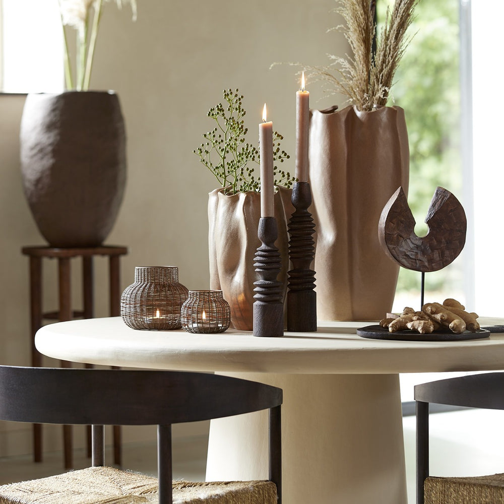 Kulona Round Dining Table - Beige Light & Living 2