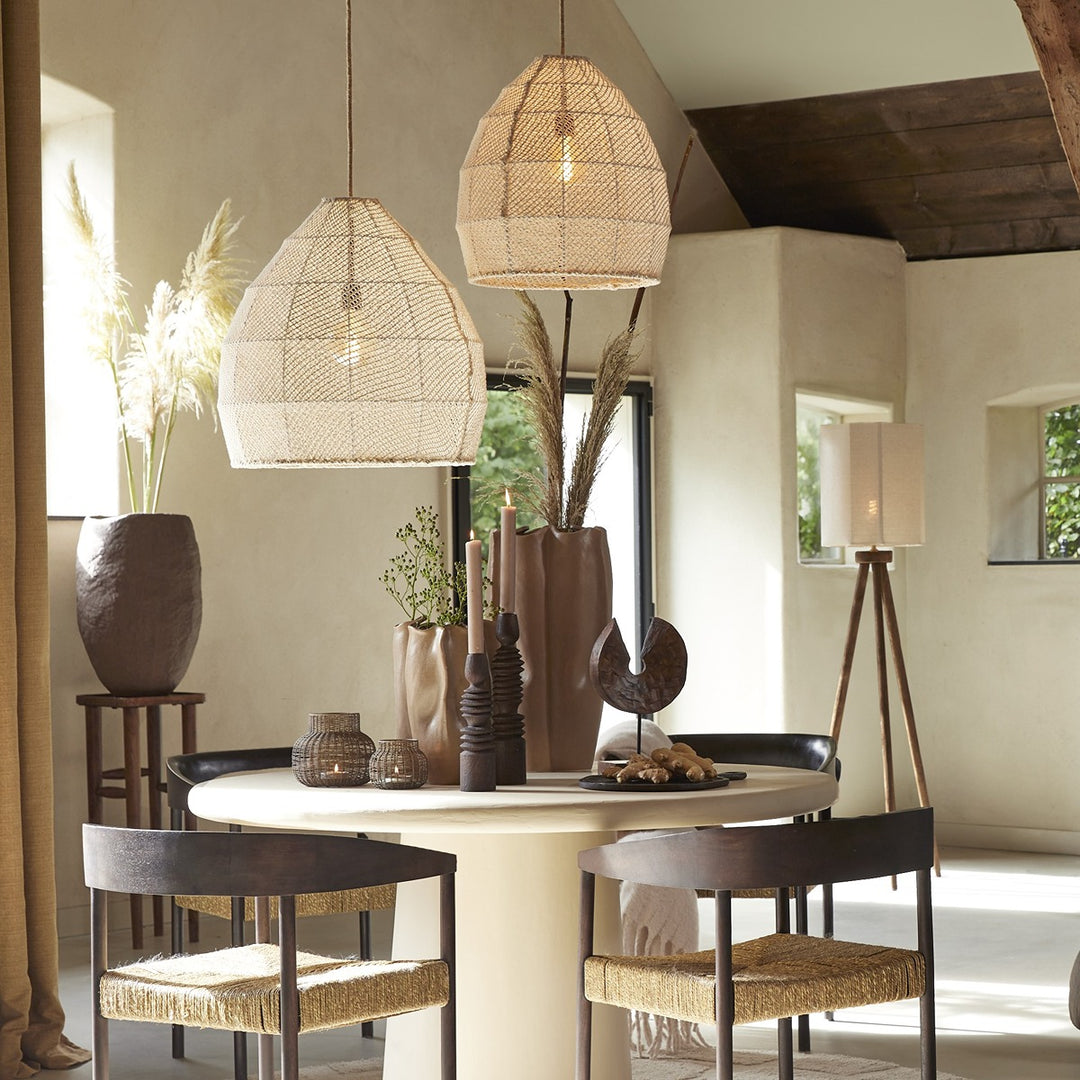 Kulona Round Dining Table - Beige Light & Living 3