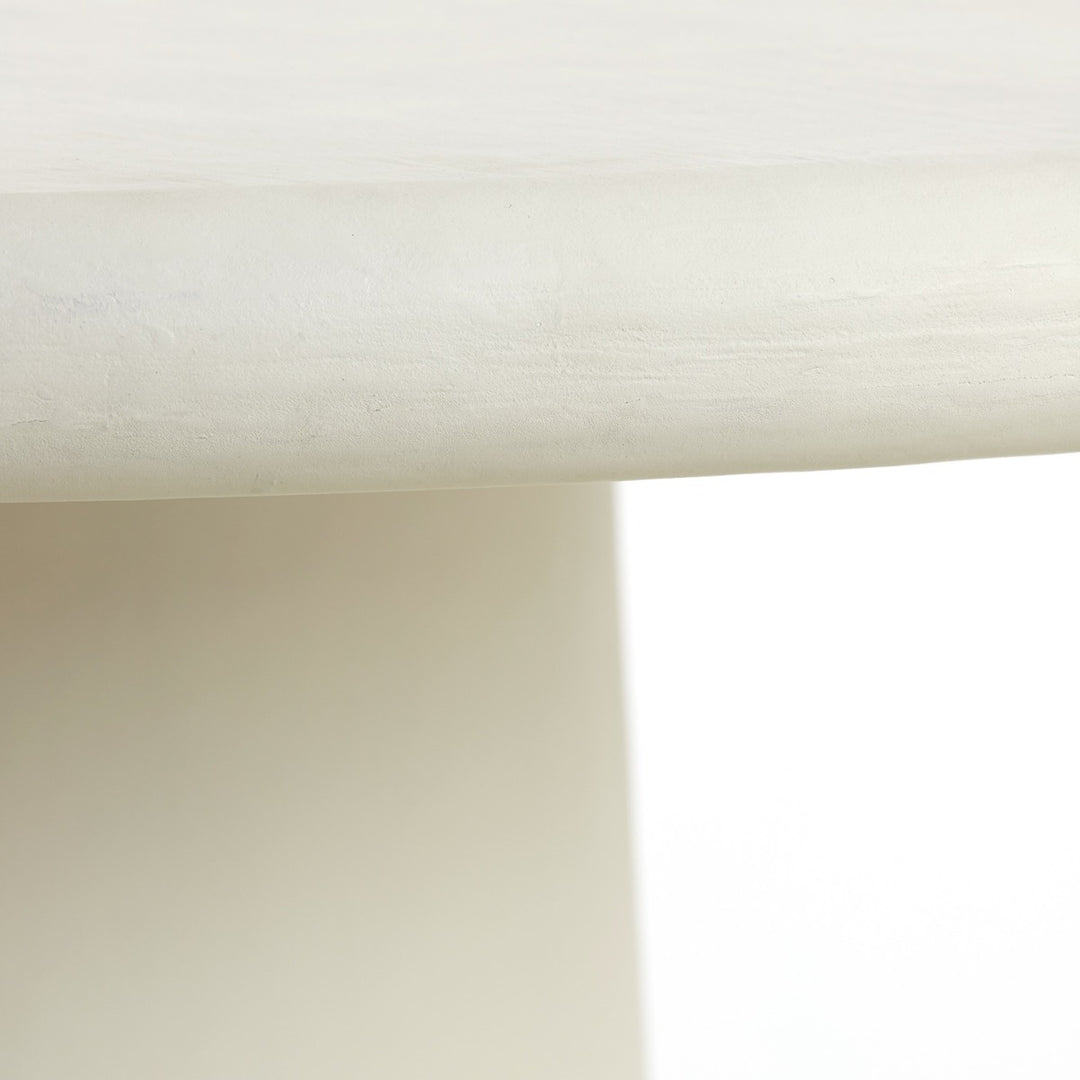 Kulona Round Dining Table - Cream Light & Living 6