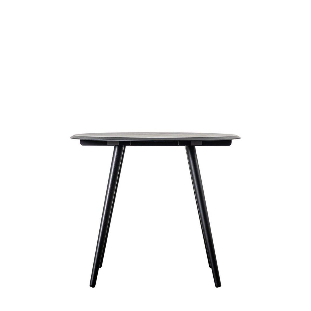 Maddox Round Dining Table - Black GalleryDirect 1