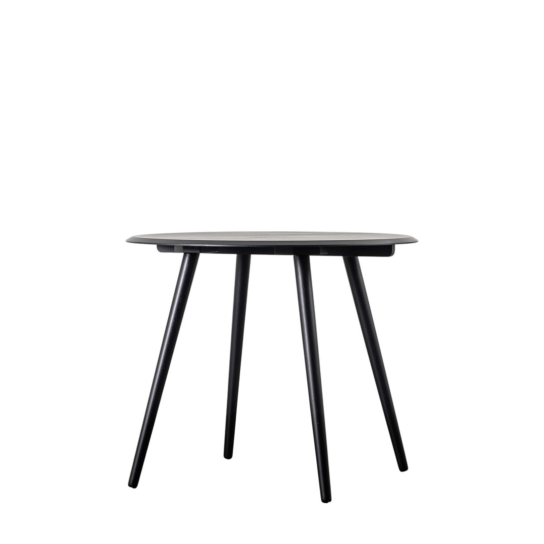 Maddox Round Dining Table - Black GalleryDirect 3