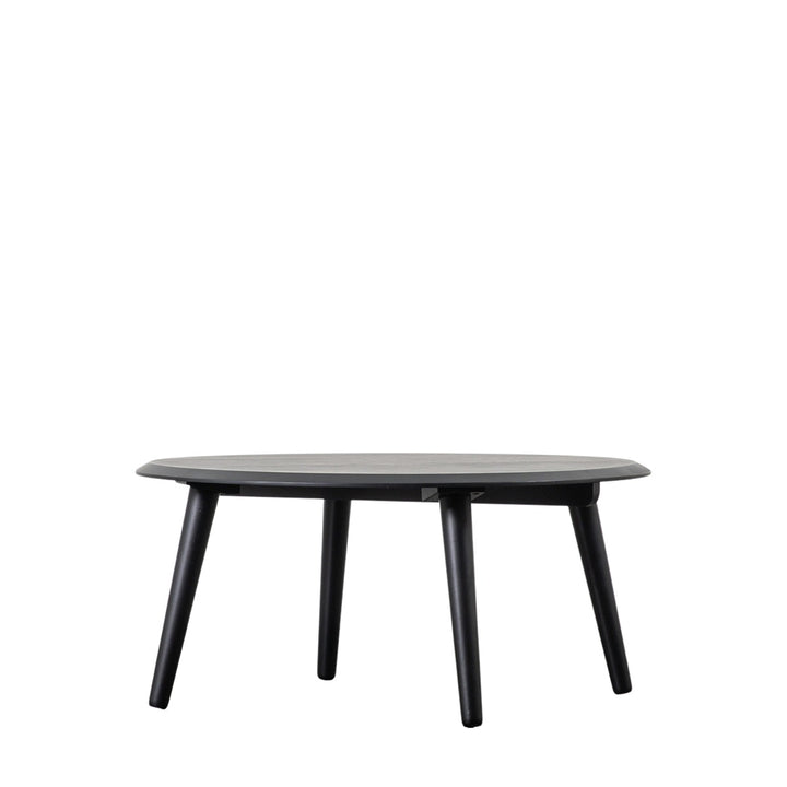Maddox Round Coffee Table - Black GalleryDirect 3