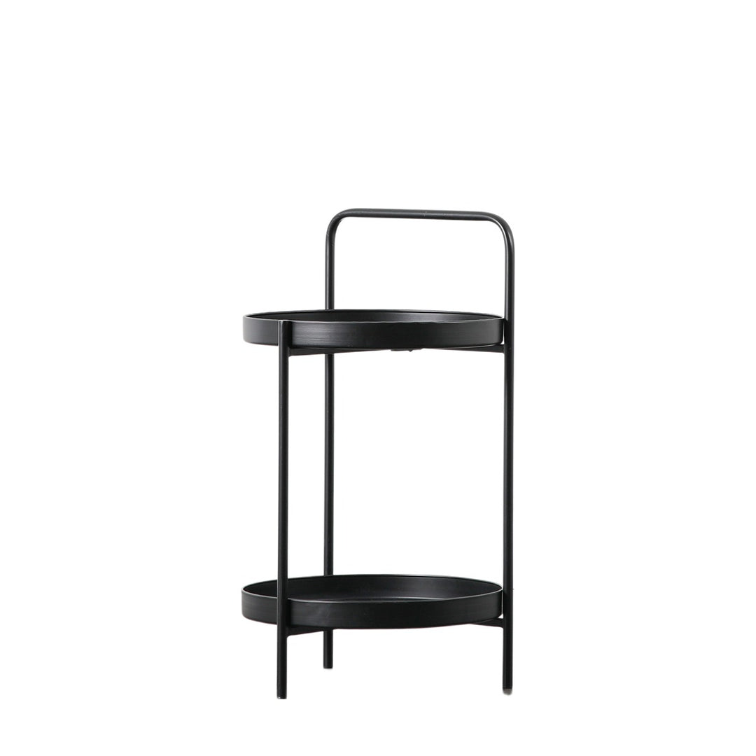 Sennen Round Side Table - Black GalleryDirect 4