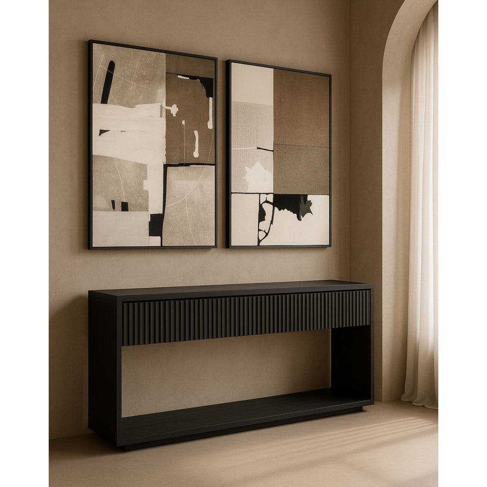Costine Console Table - Black Tommy Franks 2
