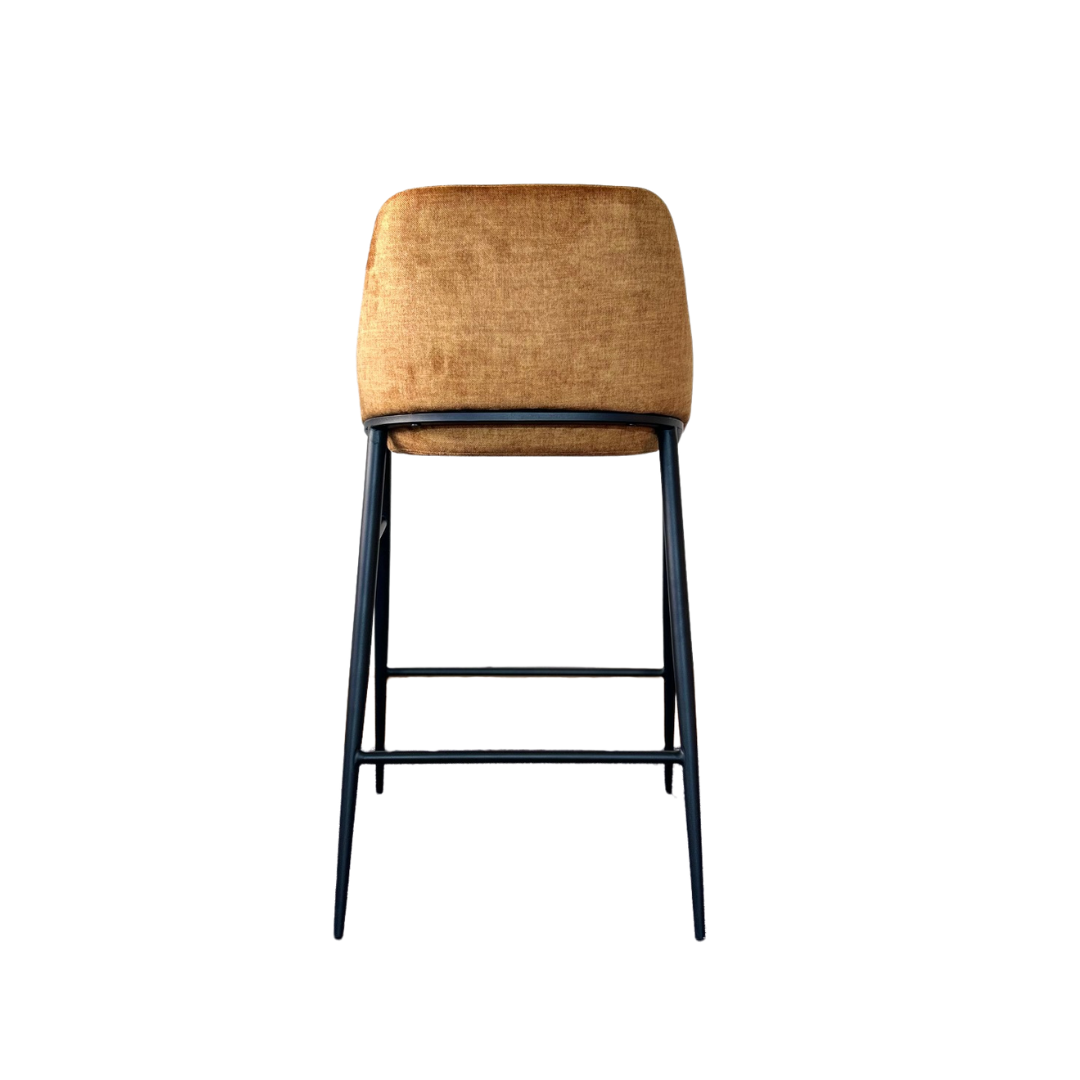 Vai Bar Stool - Bella Velour Amber Tommy Franks 4