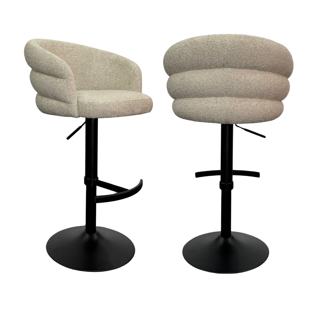 Nikki Swivel Bar Stool - Biscotti Richmond 5