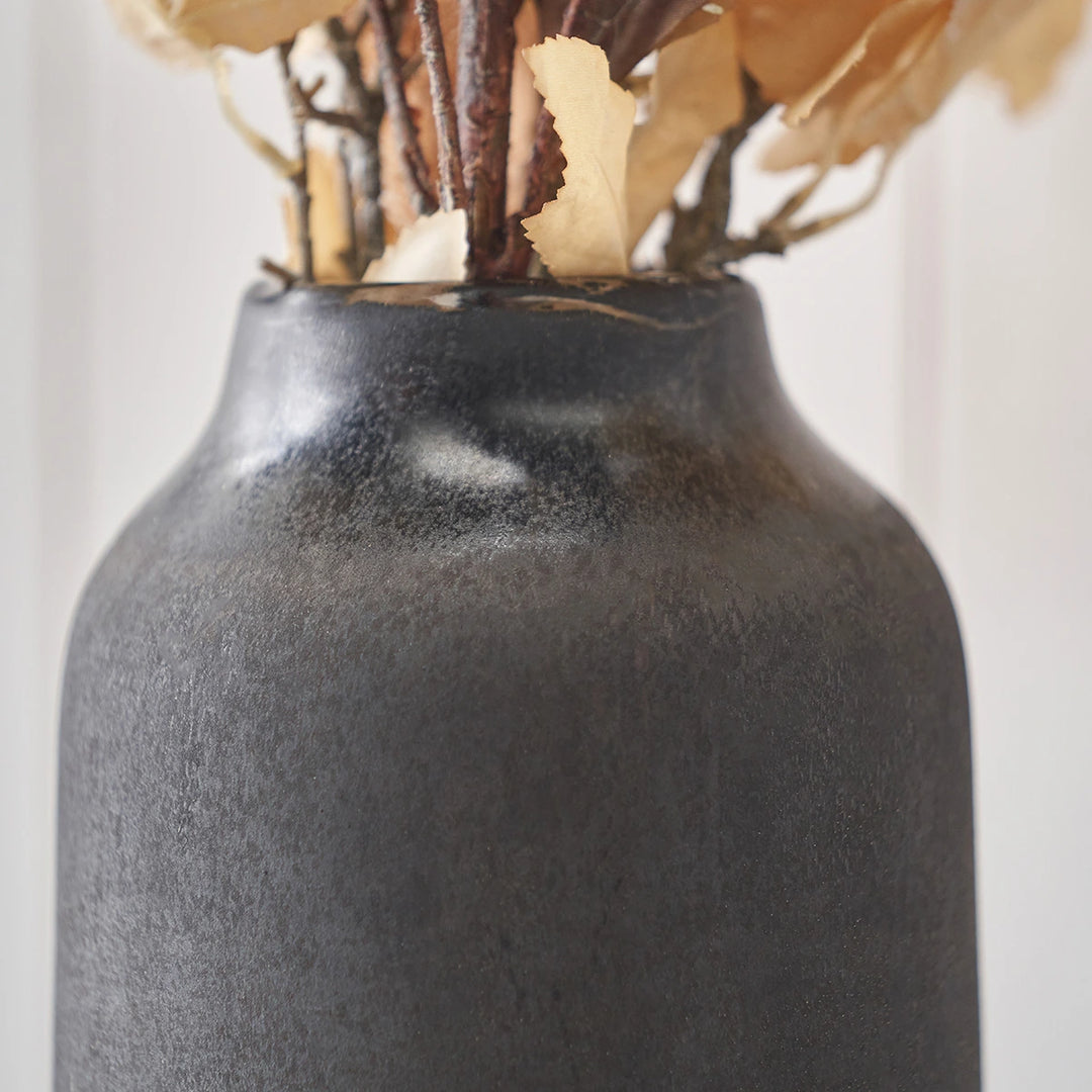 Etna Monochrome Glass Vase