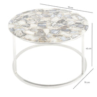 Libra Interiors Agate Round Coffee Table