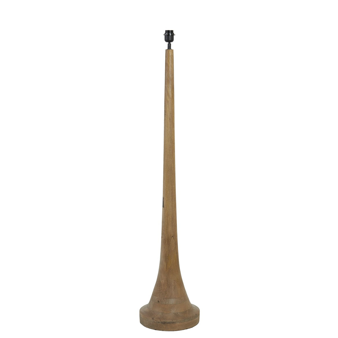Jovany Wooden Floor Lamp - Matte Brown Light & Living 1