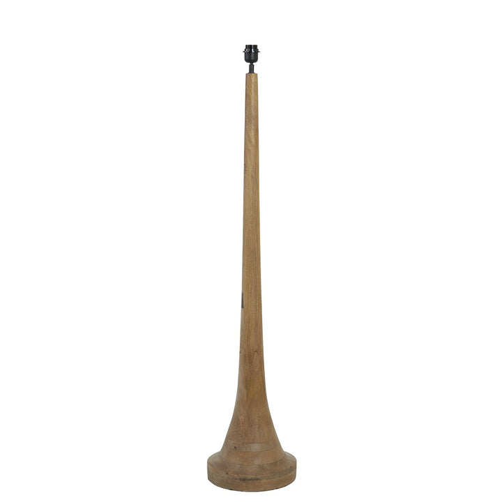 Jovany Wooden Floor Lamp - Matte Brown Light & Living 1