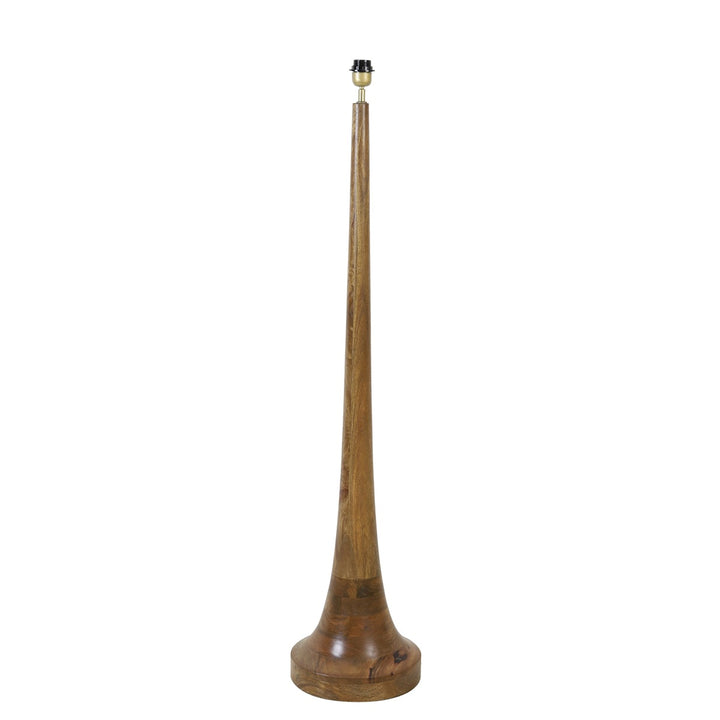 Jovany Wooden Floor Lamp - Brown Light & Living 1
