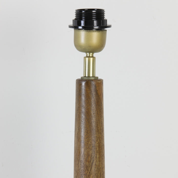 Jovany Wooden Floor Lamp - Brown Light & Living 5