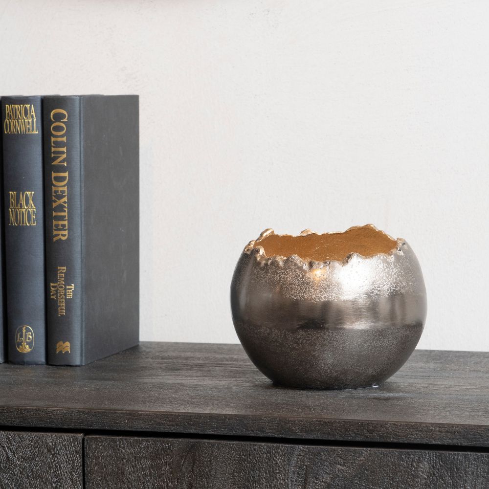 Libra Interiors Merapi Lava Ball 12 cm Vase