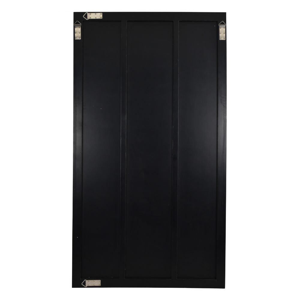 Libra Interiors Blakely Floor Standing Cheval Mirror Black