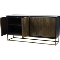 Libra Interiors Izabella Embossed 4 Door Credenza