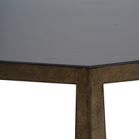 Libra Interiors Terassa Catalan Style Champagne and Smoked Glass Console Table