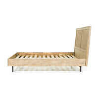 Libra Interiors Maddox King Size Bed in Natural