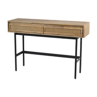 Libra Interiors Maddox 2 Drawer Console Table