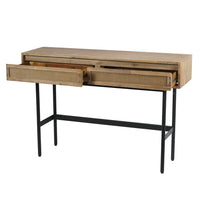 Libra Interiors Maddox 2 Drawer Console Table